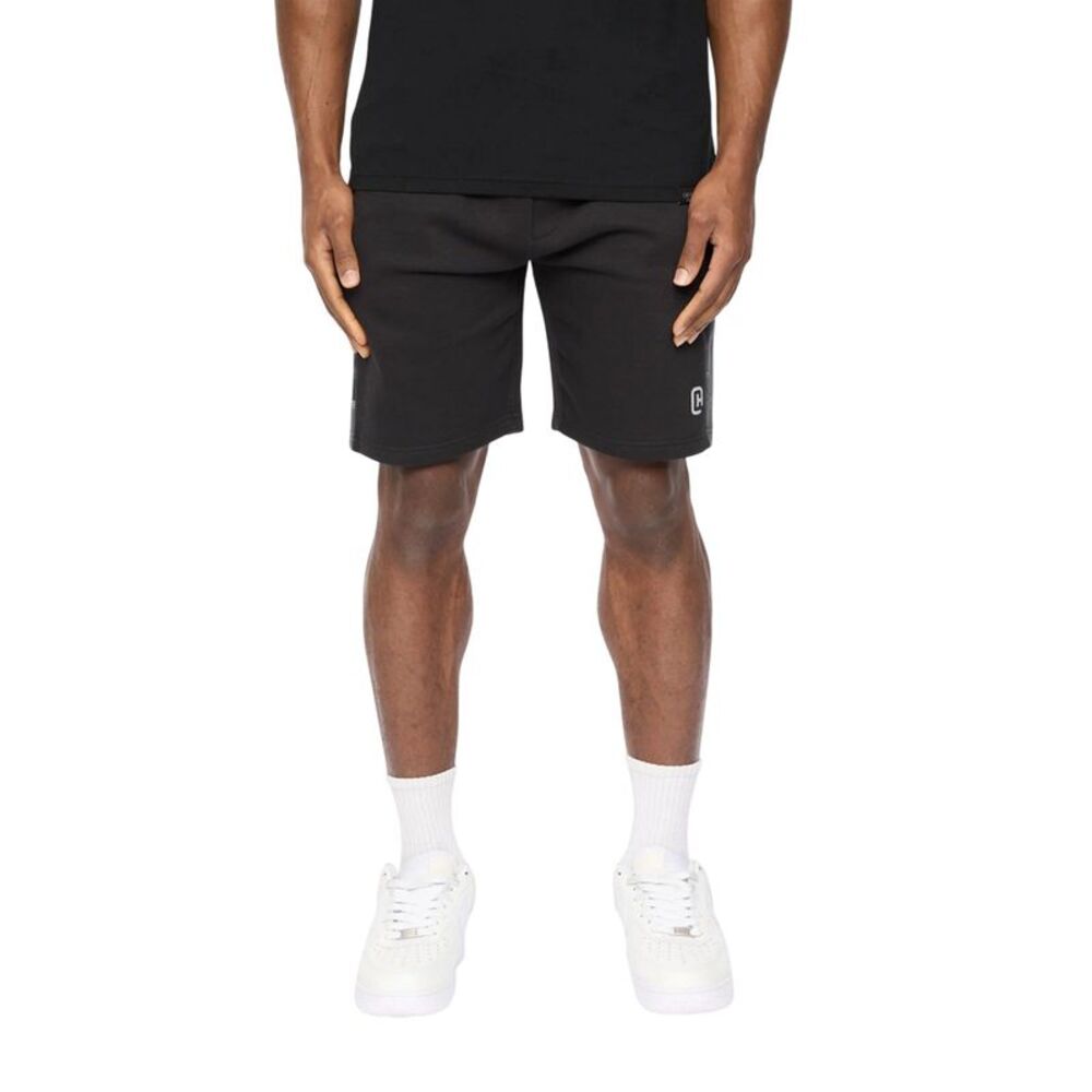 Crosshatch Mens Branton Shorts / Black